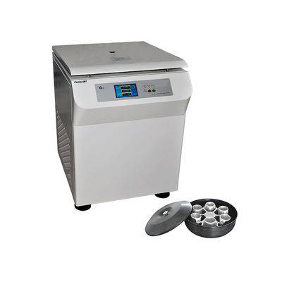 Good price Floor Standing Large Capacity Refrigerated Centrifuge with Swinging 6 Buckets 6037×g and 4x1000ml Capacity for Blood Bank online