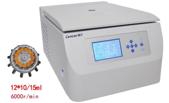 Good price CenLee6R  6000r/Min LCD Display Low speed Clinical Benchtop Centrifuge Refrigerated online