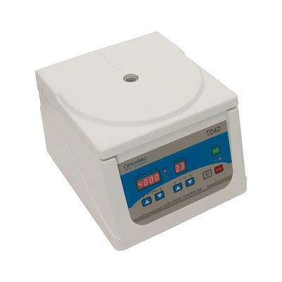 Good price Ventilated 200mm Height Fixed Angle Rotor Centrifuge Small 4000r/Min online
