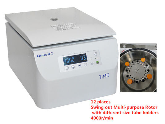 Good price 240ml Ventilated Clinical Benchtop Centrifuge Syringe Swing Out Rotor online