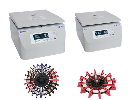 Good price CTD-24K Table Top Low Speed Gel Card Centrifuge Motor DC Brushed motor 24 Cards Blood Card Centrifuge for Lab and Hospital online