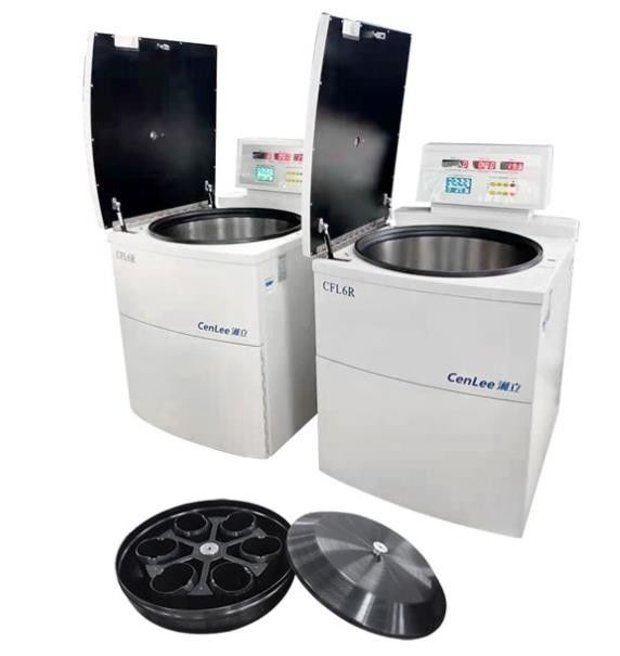 6L CFC Free Blood Bank Refrigerated Centrifuge R404a Refrigerant For