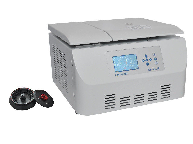 55dB 21532RCF Fixed Angle Rotor Centrifuge Benchtop High Speed 16600RPM