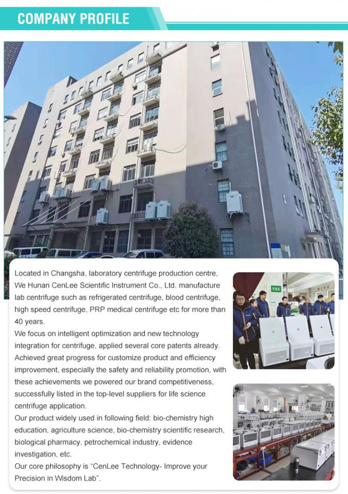 CFL6R 6×1000ml Large Capacity blood bank centrifuge Floor Standing blood bank Refrigerated Centrifuge 5