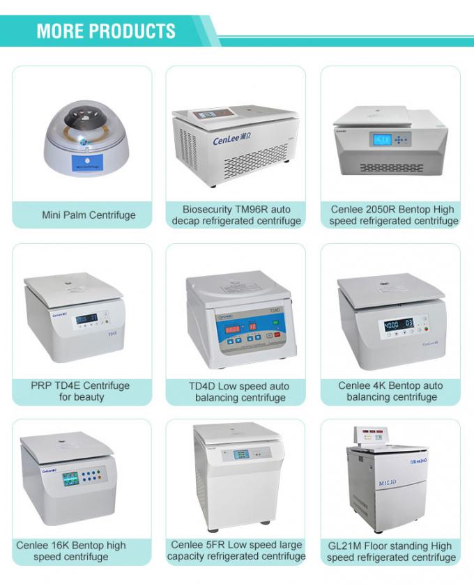 CFL6R 6×1000ml Large Capacity blood bank centrifuge Floor Standing blood bank Refrigerated Centrifuge 6