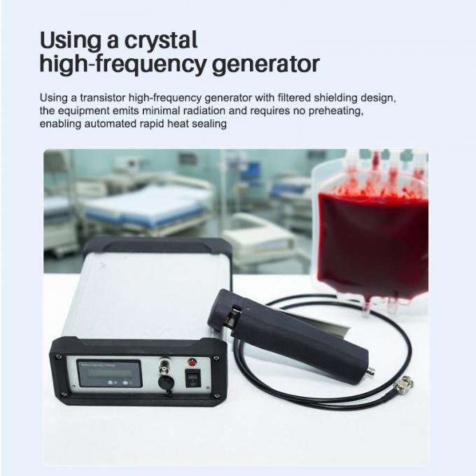 Medical Blood Bag Tube Sealer Closure Device Portable High Frequency Heat Sealing Machine 0