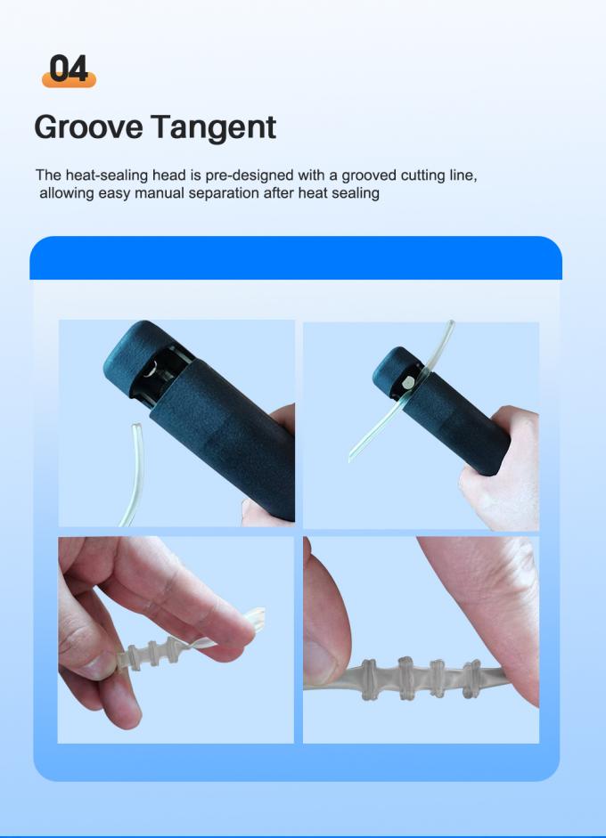 Medical Blood Bag Tube Sealer Closure Device Portable High Frequency Heat Sealing Machine 2