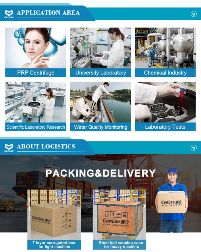 Cenlee5K Laboratory Centrifuge 2L 2000ml 4x500ml Large Volume Centrifuge Machine 3