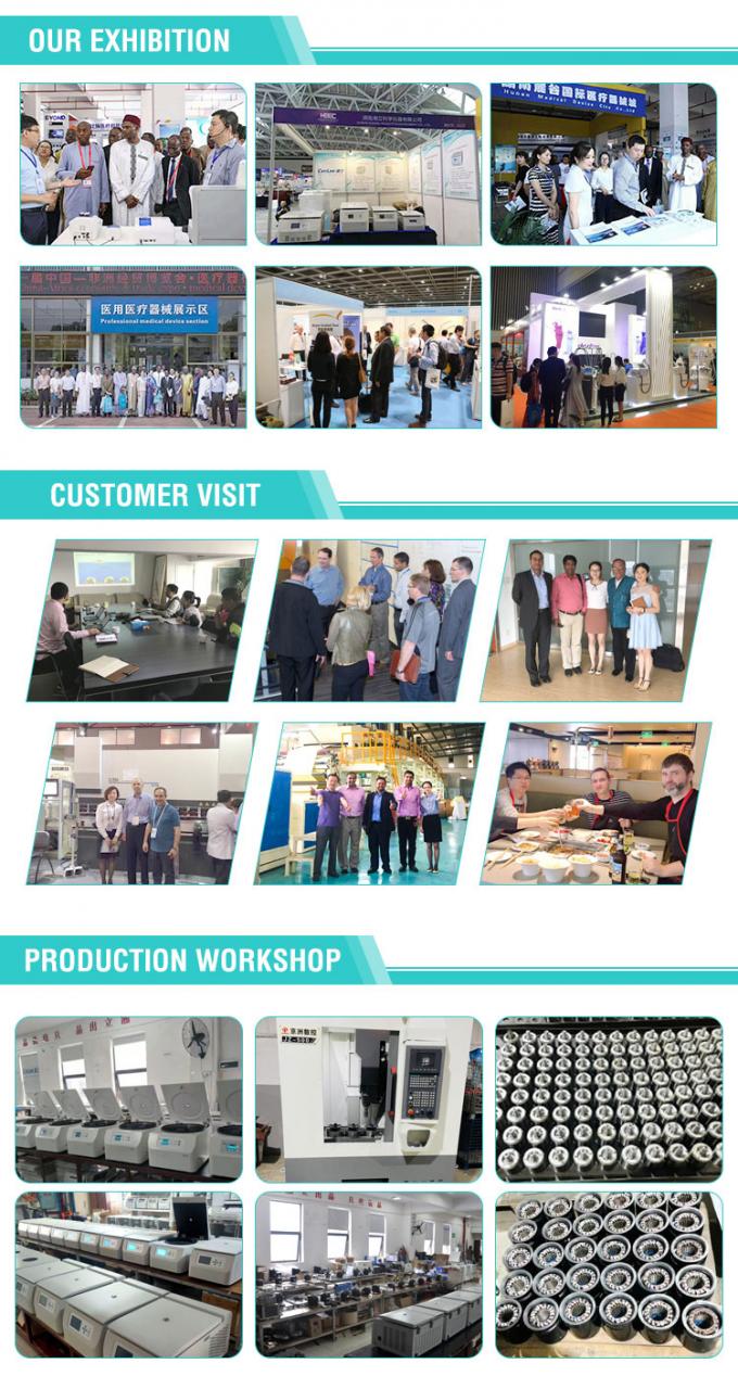 TDZ5-WS Swing Out Rotor Benchtop centrifuge with 100ml 250ml centrifuge bottles 5