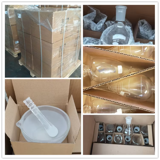 100ml Conical Glass Centrifuge Tube Graduated Oil Tube 4
