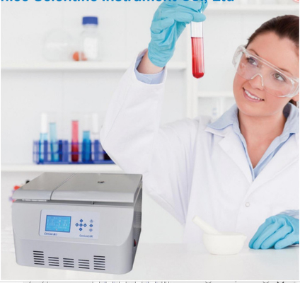 CENLEE16R 16600rpm Fixed Angle Rotor Table Top High Speed Refrigerated Centrifuge