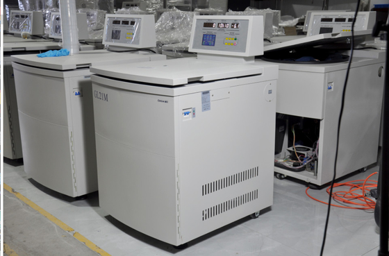 GL21M 21000rpm Floor Type Ultra High Speed Centrifuge Refrigerator Max. RCF 48900 x g Max. Capacity 3000ml