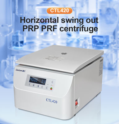 CTL420 Table Top LCD Display Blood Separation Centrifuge Machine With ISO 13485 Certification