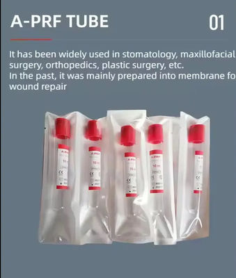 Good price 10ml 13ml PRF Centrifuge Tube Recommended Storage Temperature 4-25C Plastic Tube for Medical Lab online