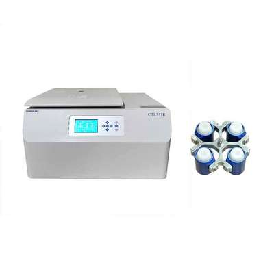 Good price Table Top Low Speed Refrigerated Centrifuge with 4 x 500 ml Capacity and 5350r/min Max Speed online
