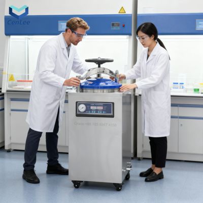 Good price Automatic Control Vertical Sterilizer with LCD Touch Screen online