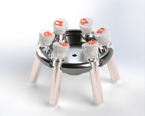 Cenlee Autologous Plasma Horizontal Rotor Centrifuge Stainless Steel Swing Rotor 240ml Capacity 4200RPM Max Speed Microneedling