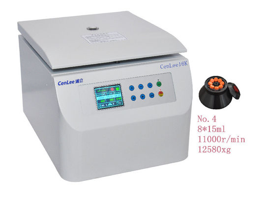 Benchtop High speed centrifuge Fixed Angle Rotors centrifuge 16600r/Min