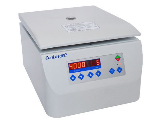 Good price 250w Table Top Low Speed Laboratory Centrifuge Machine with Angle Rotors DC Brushless Motor Drive online