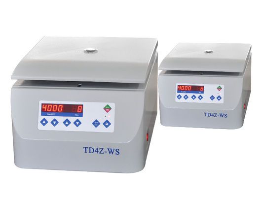 Good price 99min Hold Spin Lab Centrifuge Machine , 4000r/Min Bench Top Centrifuge Digital online