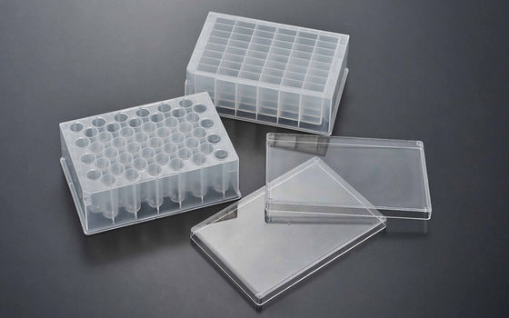 Good price 3.5ml 48 Deep Well Plate , 4.6ml Robotic Samplers Siliconized Polypropylene Tube online